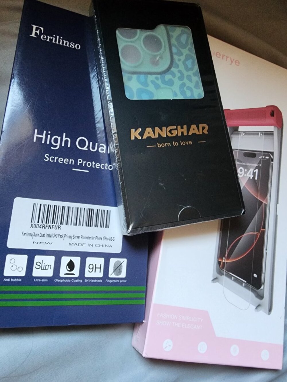 Bundle Brandnew Protectors & Case (iPhone)Mixed iPhone Acces 16 Pro & 17 Pro) - Picture 4 of 4